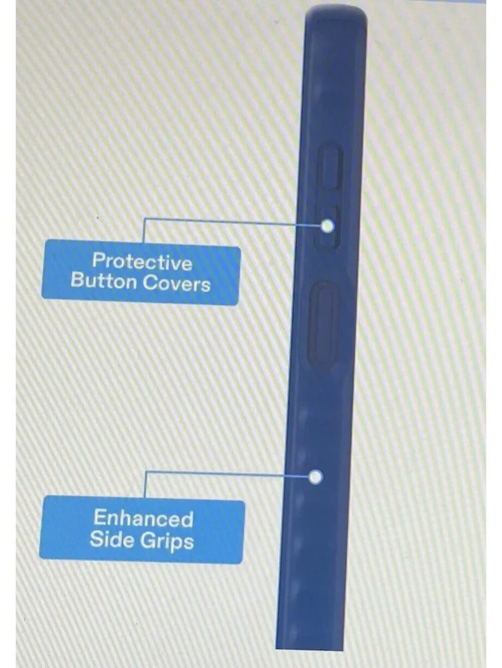 Onn Case for Samsung Galaxy A15 5G Blue